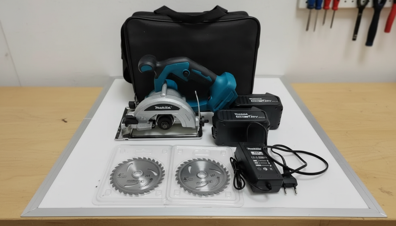 Aku rucni cirkular 88v sa dve baterije