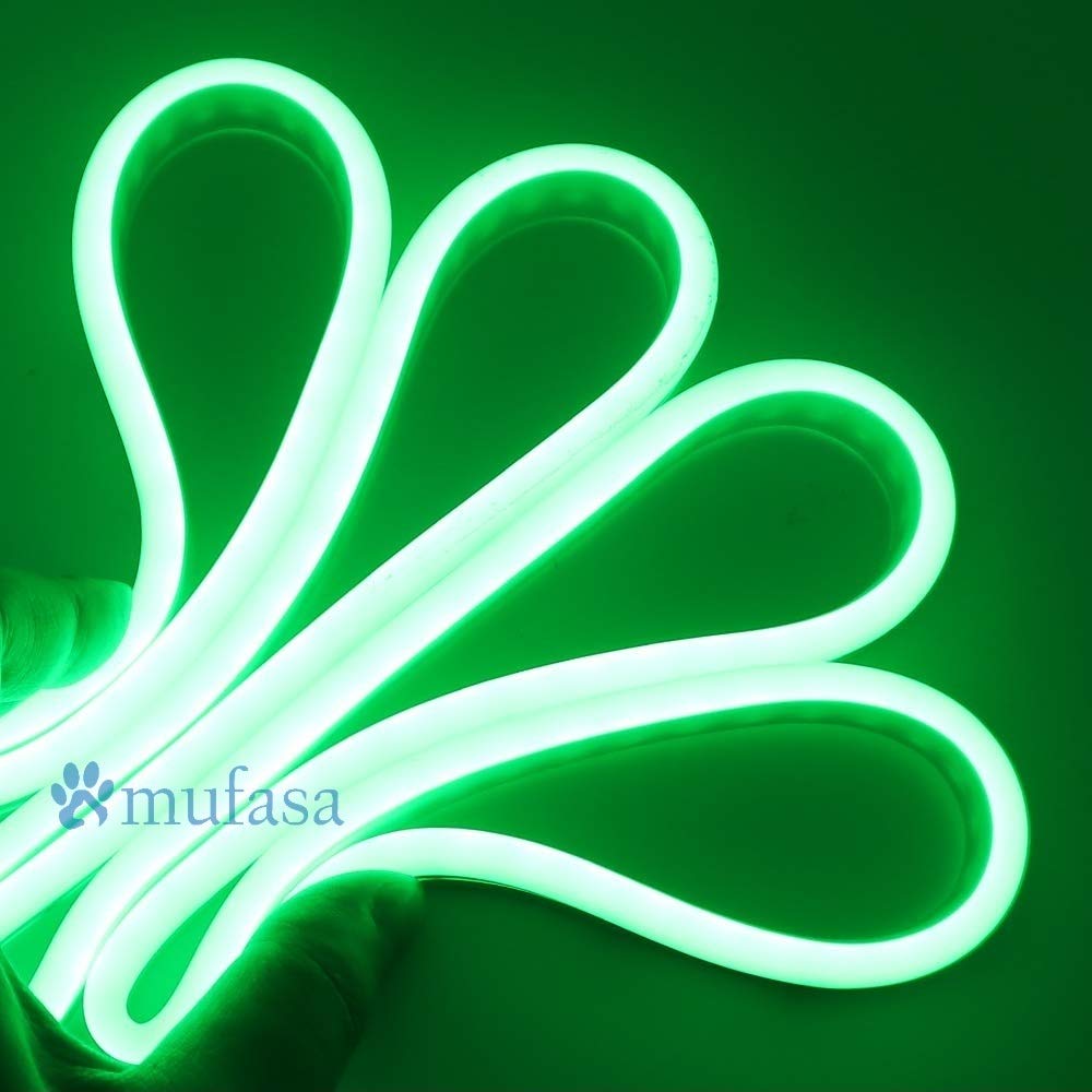 LED NEON flex traka 10m 220v Zelena