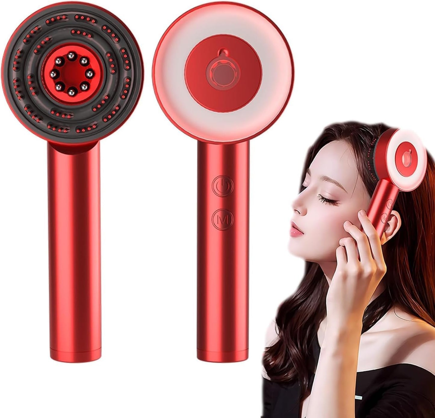 Cetka za masažu glave sa aplikatorom za ulje