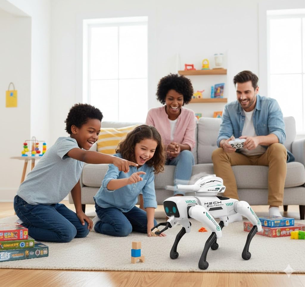 Robotski pas RC – Inteligentna igračka koja hoda, reaguje i oduševljava decu