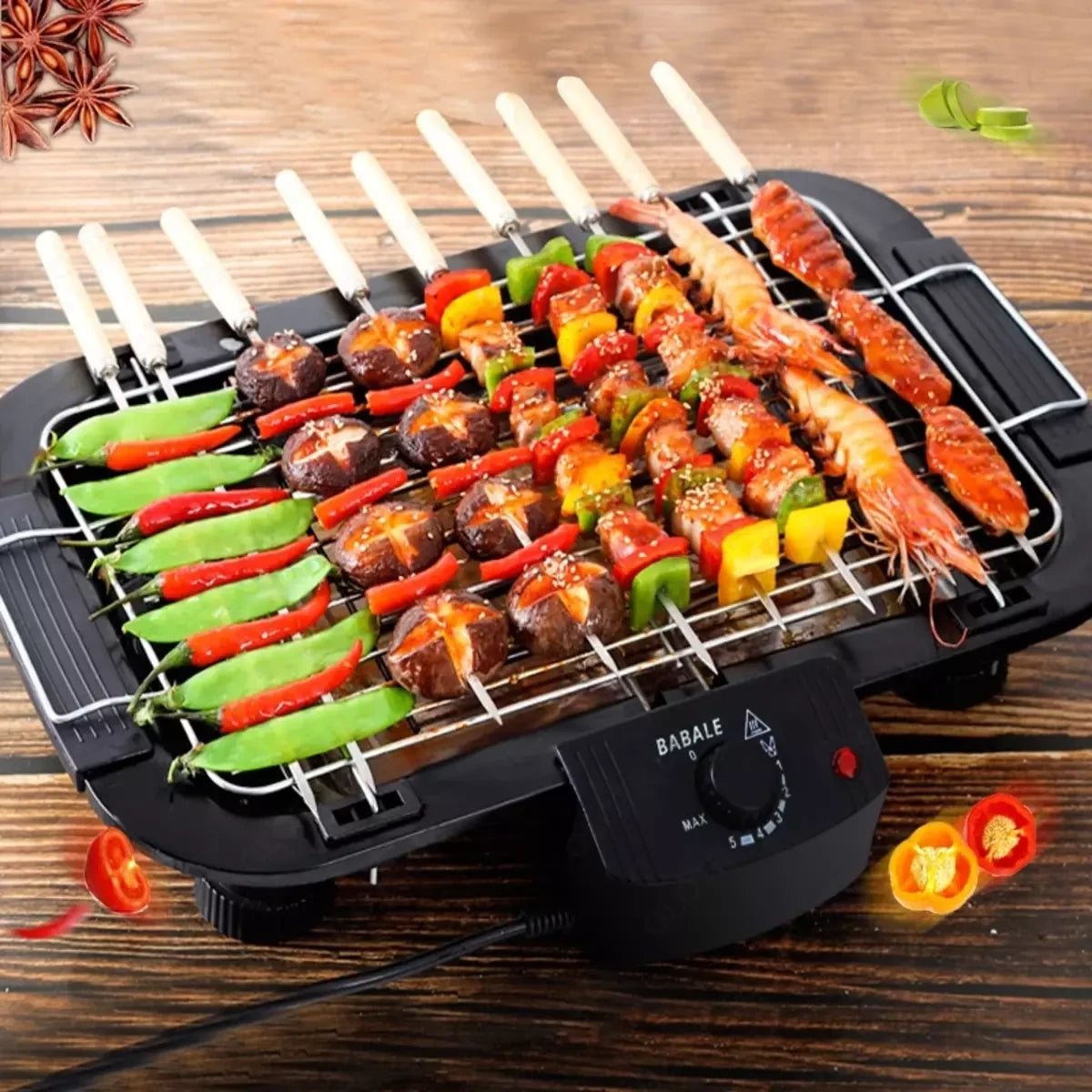 Sokany elektricni roštilj 2000w