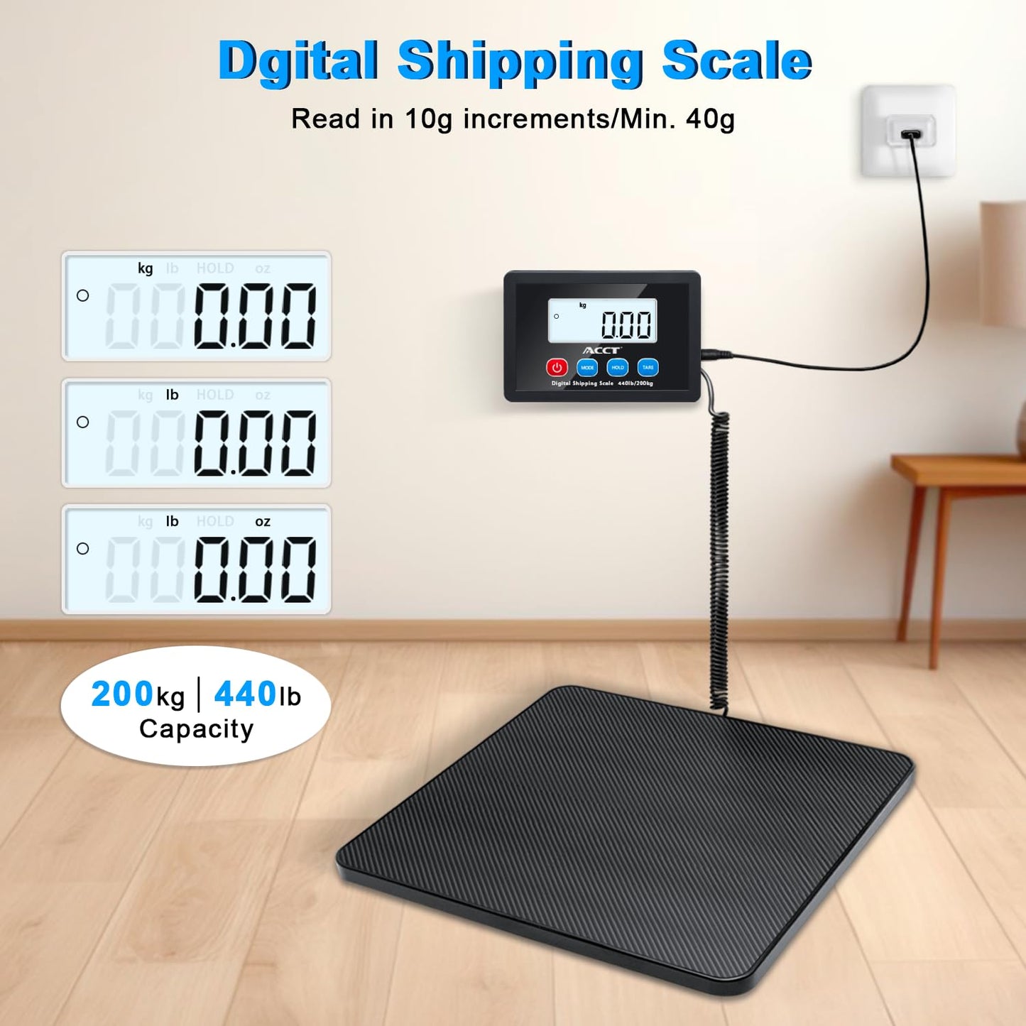 Digitalna postanska vaga do 200kg