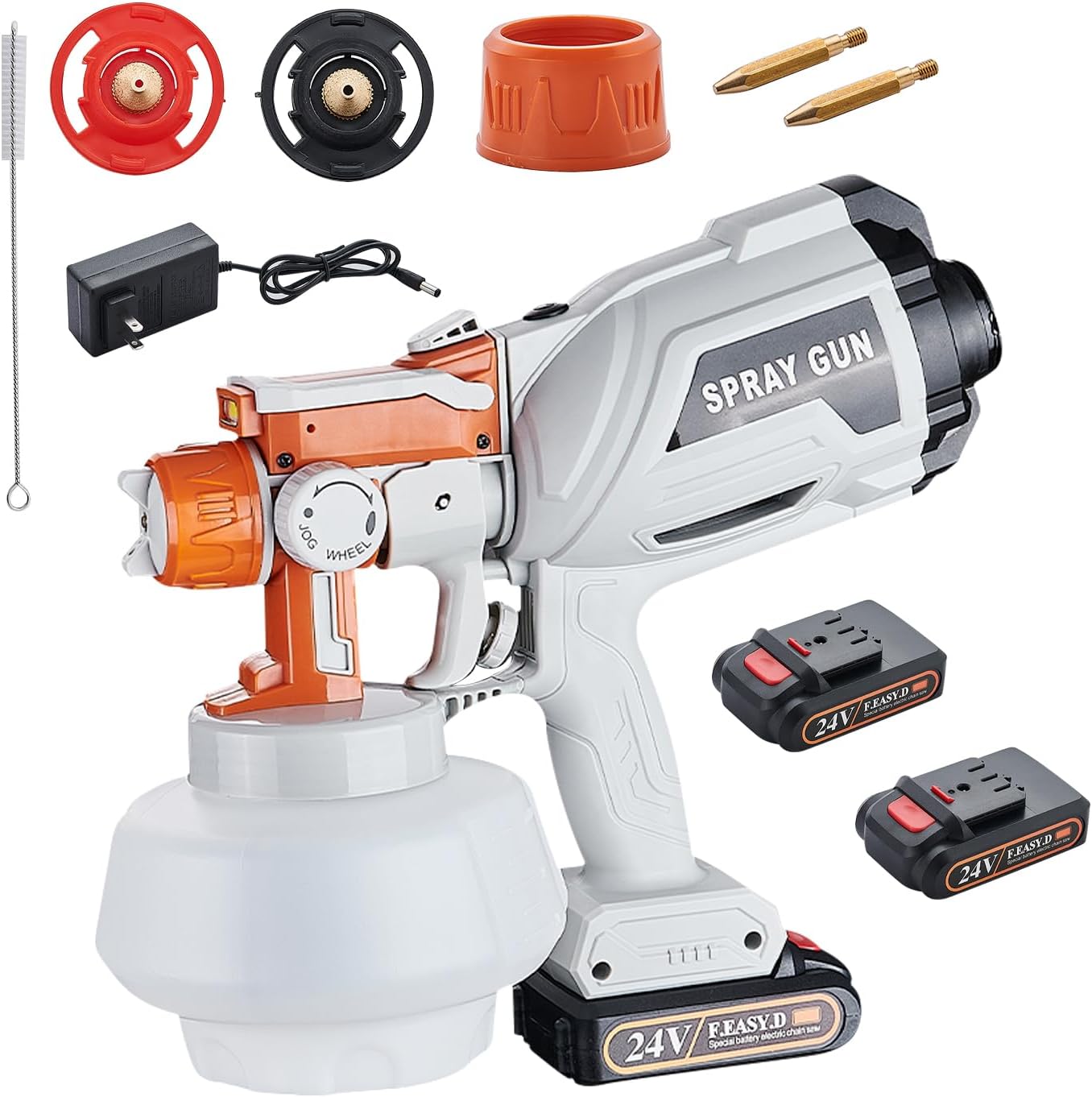 Aku pištolj za precizno farbanje led svetlom