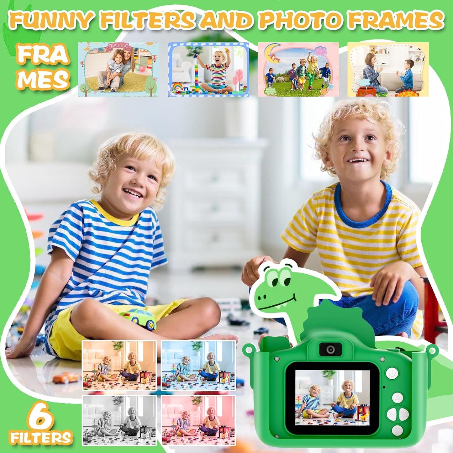 Fotoaparat za decu dinosaurus