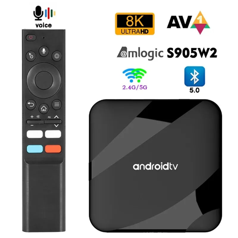 Android Tv Box 4k Ultra HD Android 14 5G 2G/16G