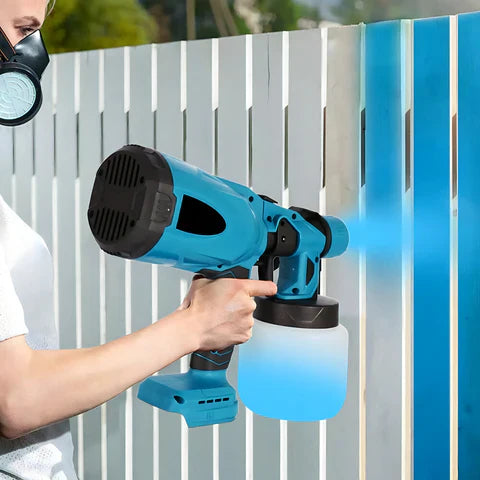 Aku pištolj za farbanje 800w + dve baterije