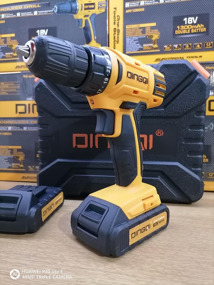 Dingqi Aku Bušilica 18V sa 2 Brzine