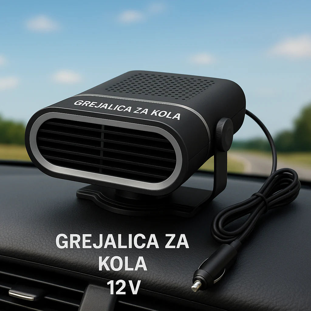 Grejalica za auto – Električni grejni ventilator 12V / 150W