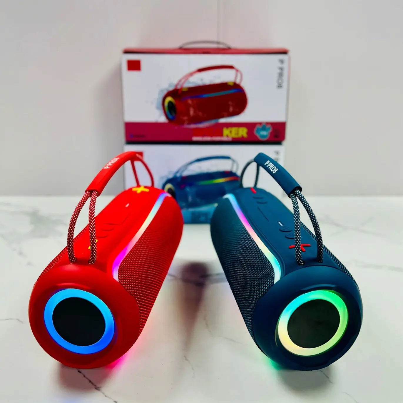 Bluetooth zvučnik PRO 08 sa RGB osvetljenjem