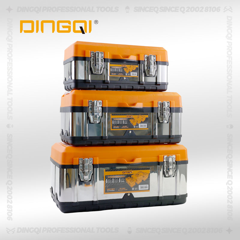 Set Metalnih Kutija za Alat 3 komada DINGQI