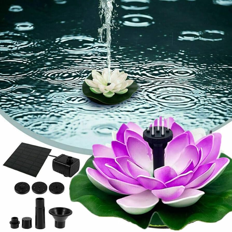 Solarna fontana Lotus