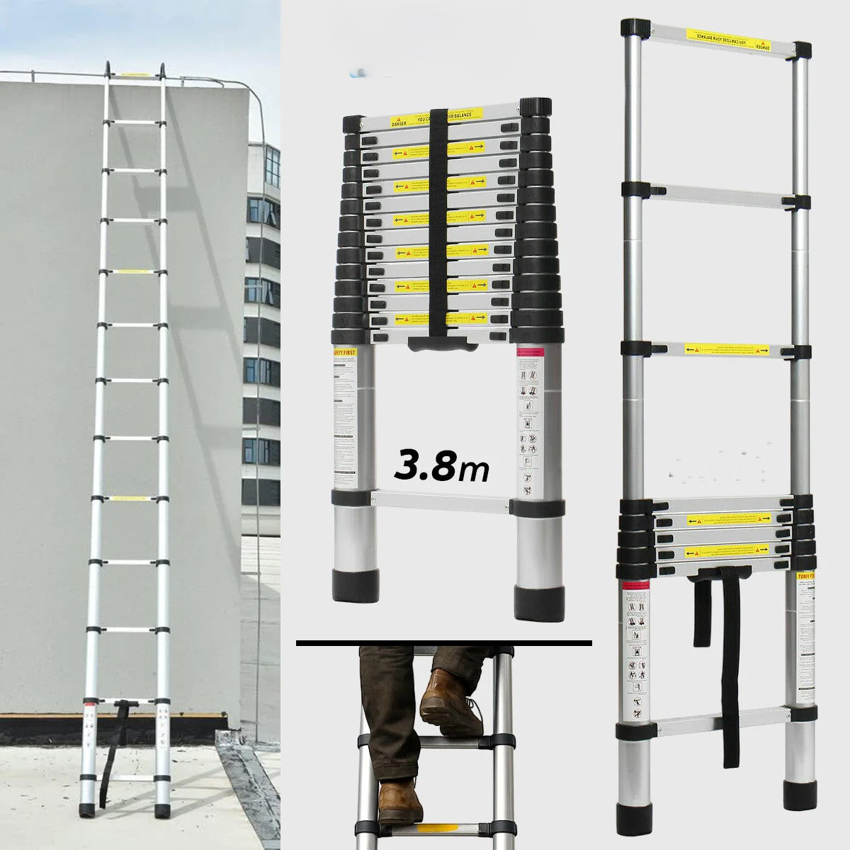 Teleskopske merdevine 4.4m