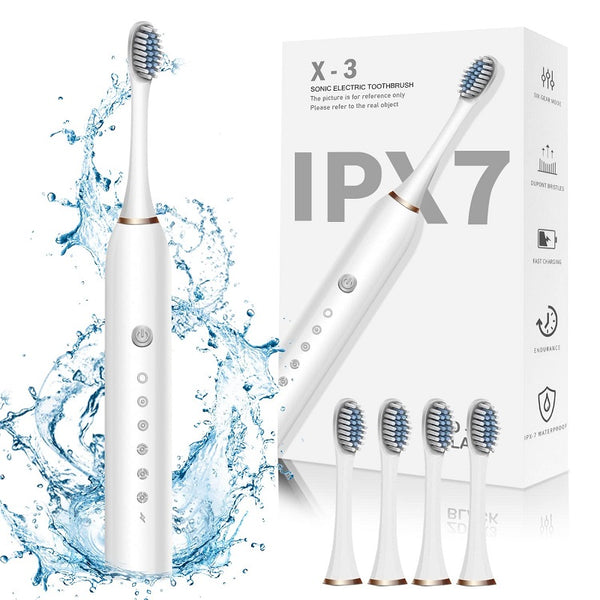 X3 Električna Četkica za Zube sa 4 Nastavka
