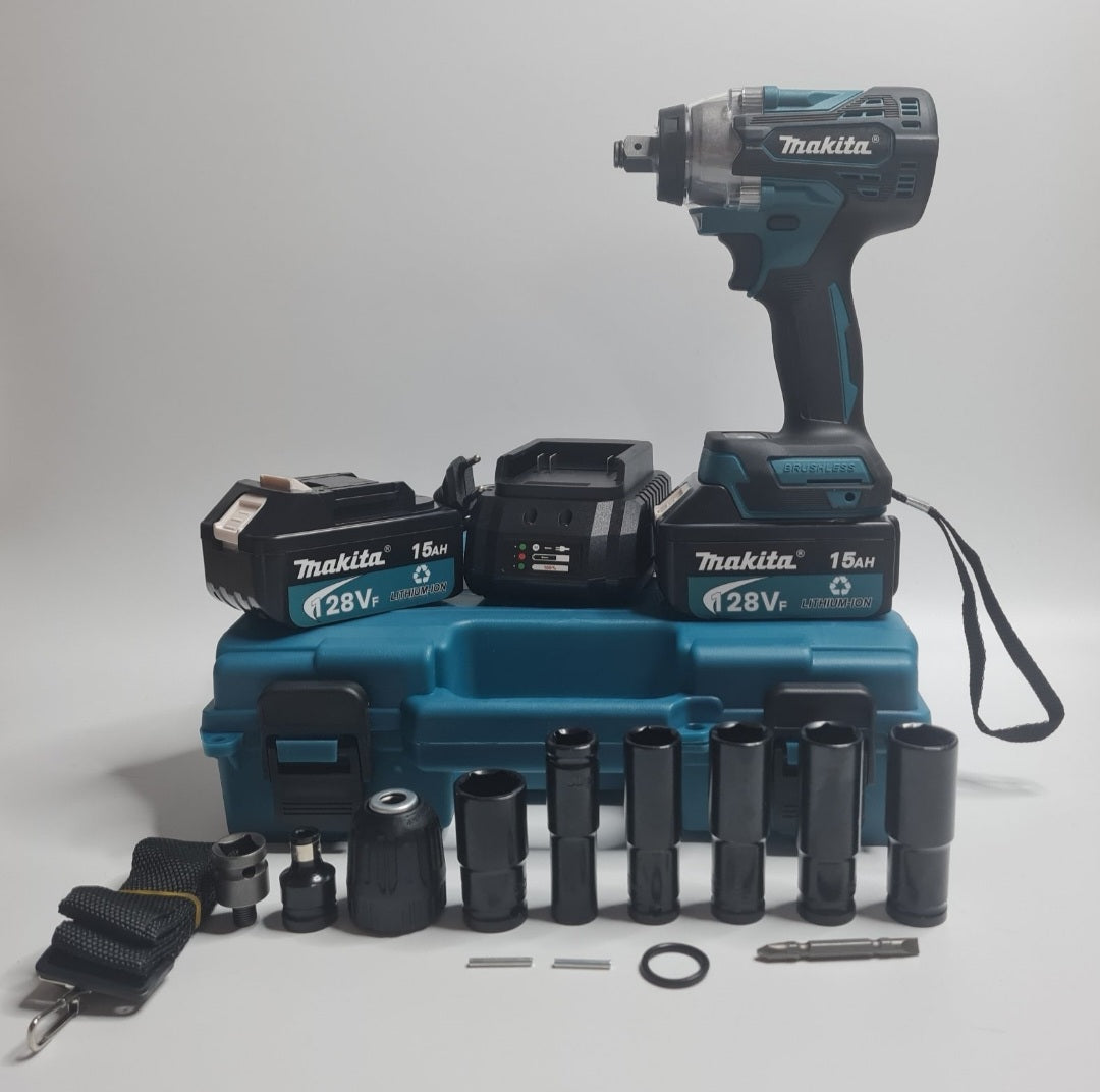 Aku udarni odvijac i srafilica 128v + 6 gedora