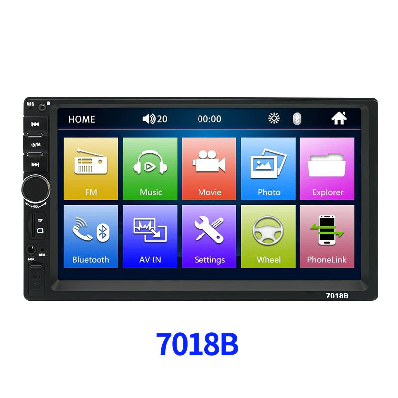 Multimedia auto radio Sistem 7018B 7 inci 2DIN multimedia