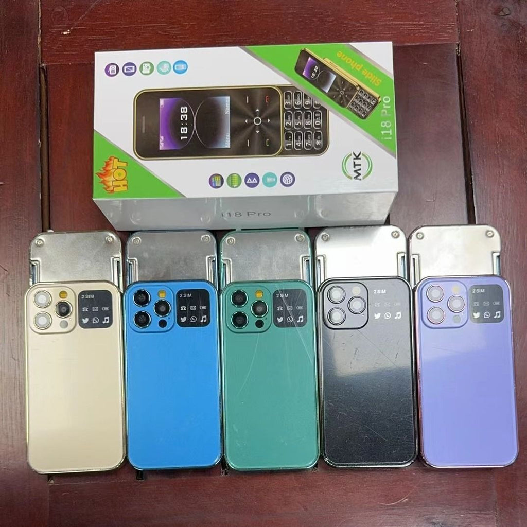 Mobilni telefon na slajd i18Pro