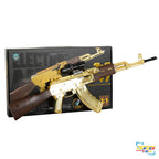 Gel Blaster Zlatni Kalashnikov – Igračka Puška na Vodene Kuglice za Decu