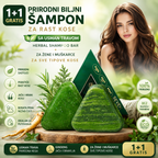 1+1 GRATIS BioHair Usman Herbal Shampoo Bar – Prirodni Biljni Šampon Protiv Opadanja Kose za Brži Rast i Jačanje Kose za Žene i Muškarce