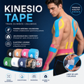 1+1 GRATIS Kinesio Tape Trake za Mišiće i Zglobove – Elastične Sportske Trake za Podršku, Oporavak i Ublažavanje Bolova