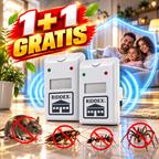 Riddex Rasterivač Štetočina 1+1 Gratis – Elektronski Rasterivač Glodara i Insekata