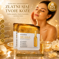 24K Zlatna Ampula Maska za Lice 1+1 Gratis – Dubinska Hidratacija, Sjaj Kože i Luksuzna Nega sa 24K Zlatom