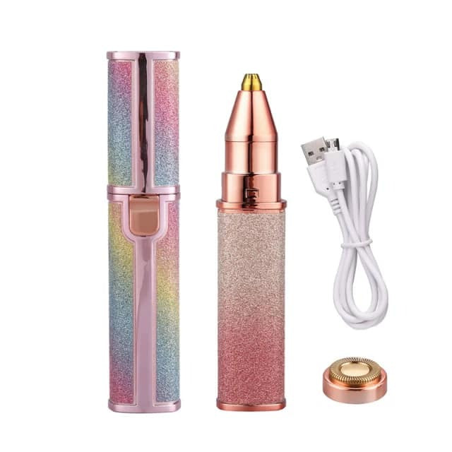 2 u 1 Aparat za Uklanjanje Dlačica i Trimer za Korekciju Obrva