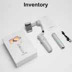Profesionalni Gimbal za Telefon M1 – 3-Axis Stabilizator sa Bluetooth Kontrolom, 180° Rotacijom, Magnetnim LED Svetlom i Tripodom za Vlogovanje i Snimanje