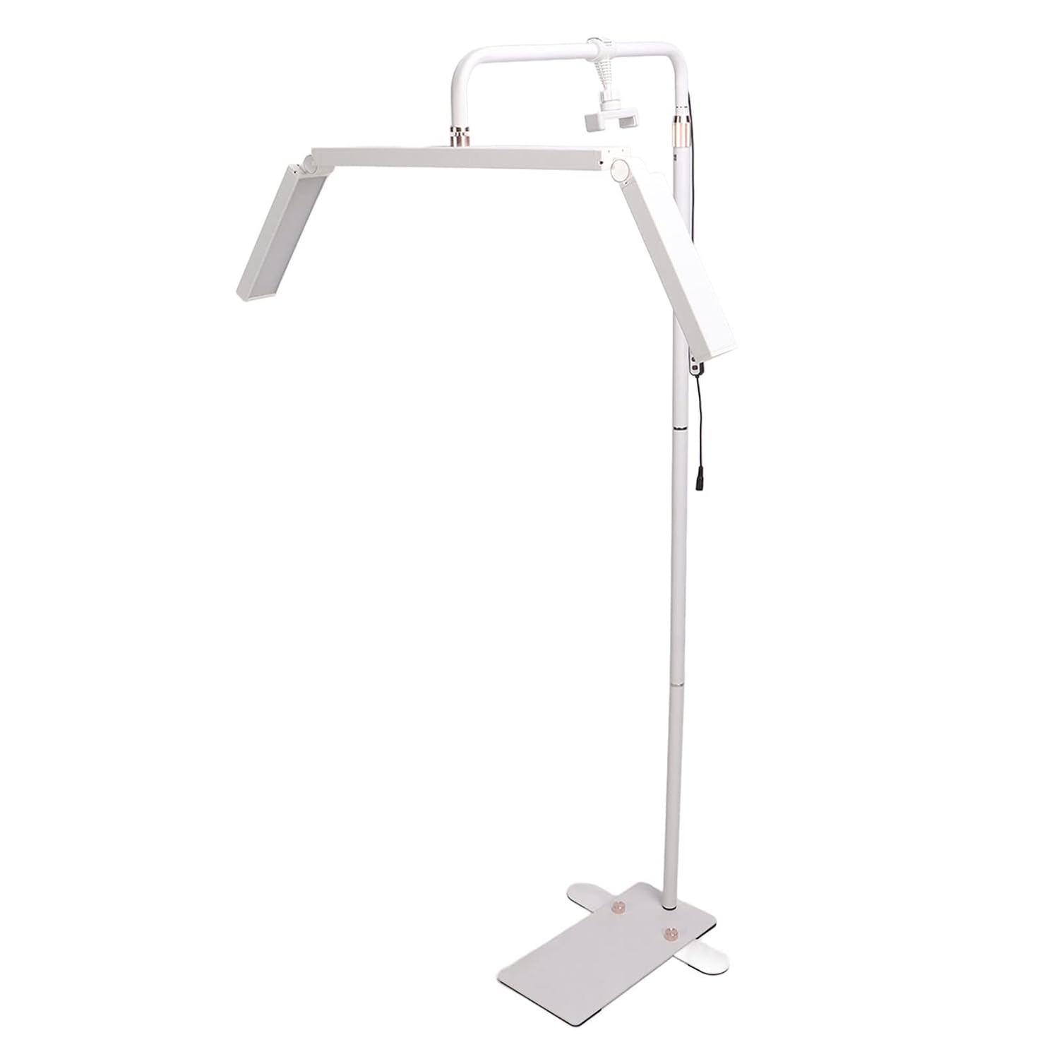 LED Podna Lampa za Trepavice – Trokraka 23" | Profesionalno Beauty Osvetljenje