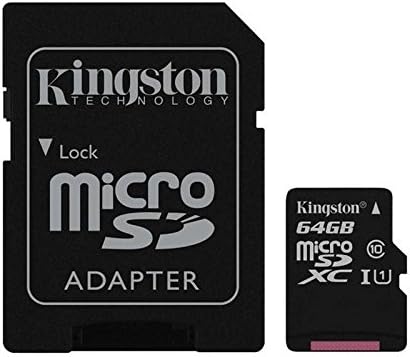 KINGSTON memorijska kartica MicroSD 64 GB + adapter