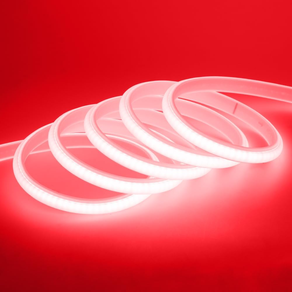 LED NEON flex traka 10m 220v Crvena