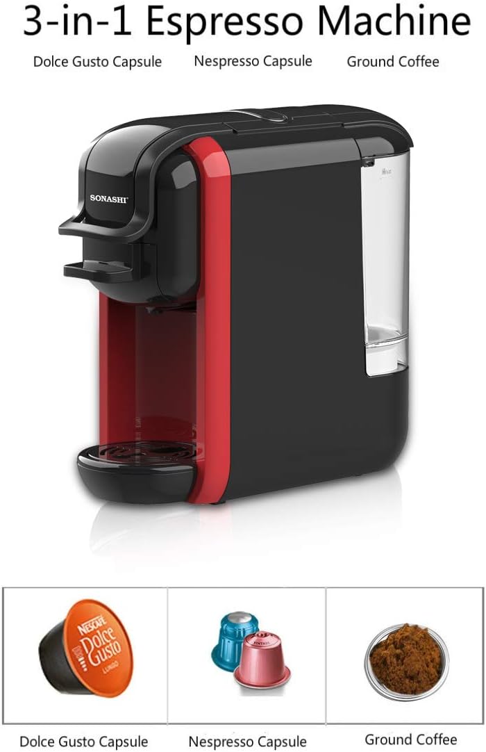 Profesionalni 3u1 aparat za Espresso, Nespresso, Dolce Gusto