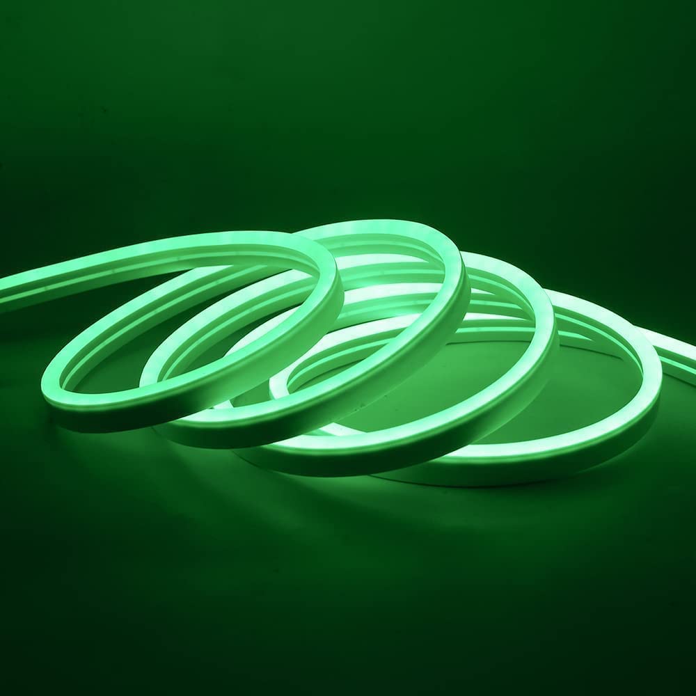 LED NEON flex traka 10m 220v Zelena