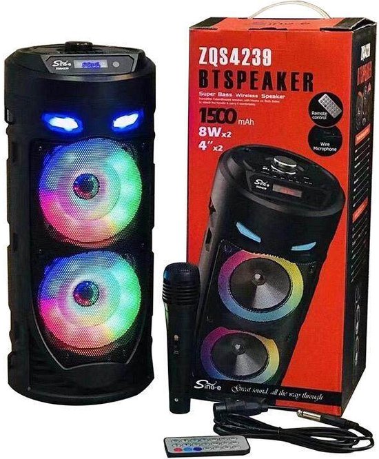Bluetooth zvučnik karaoke ZQS 4239