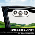 Solarni auto ventilator protiv visokih temperatura