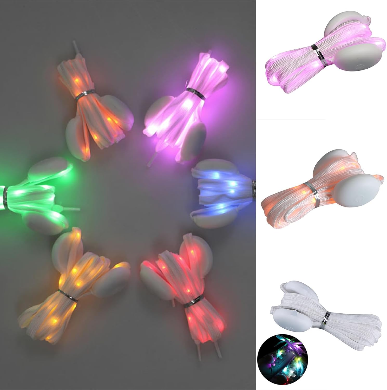 Led svetleće pertle 1+1 Gratis