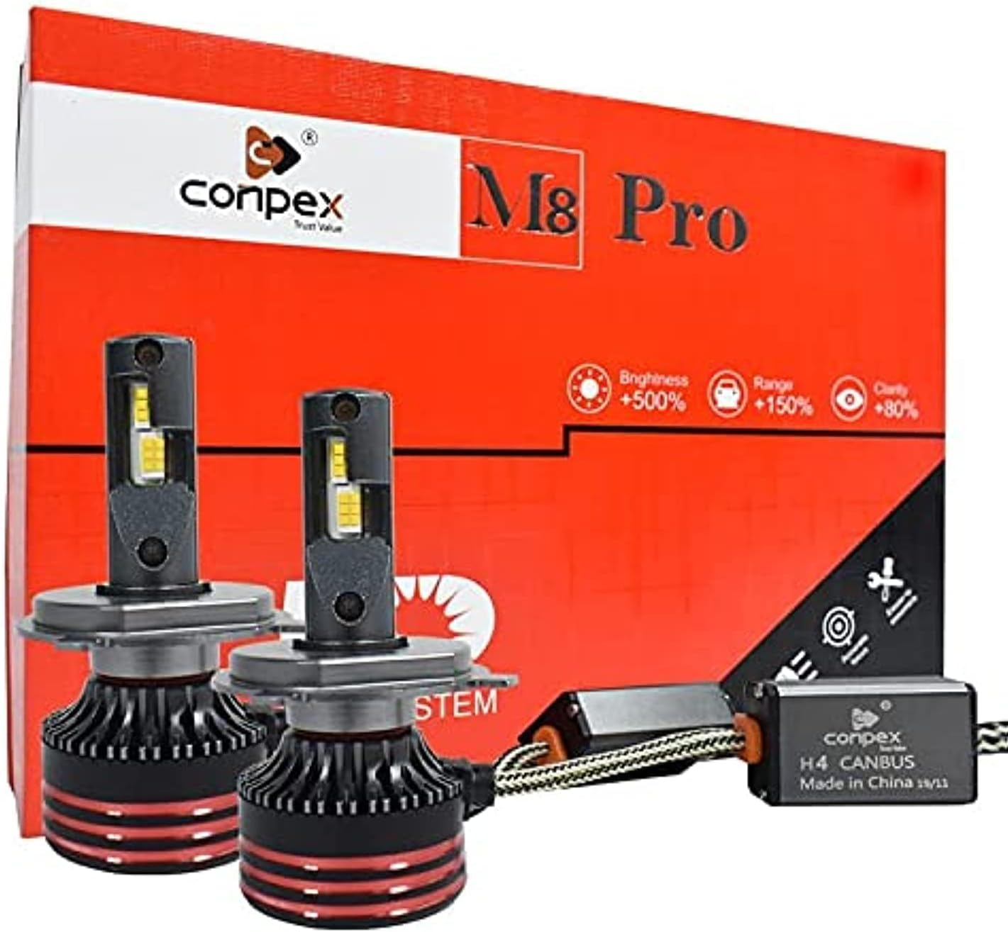 LED sijalice M8 Pro H7 sa Canbus