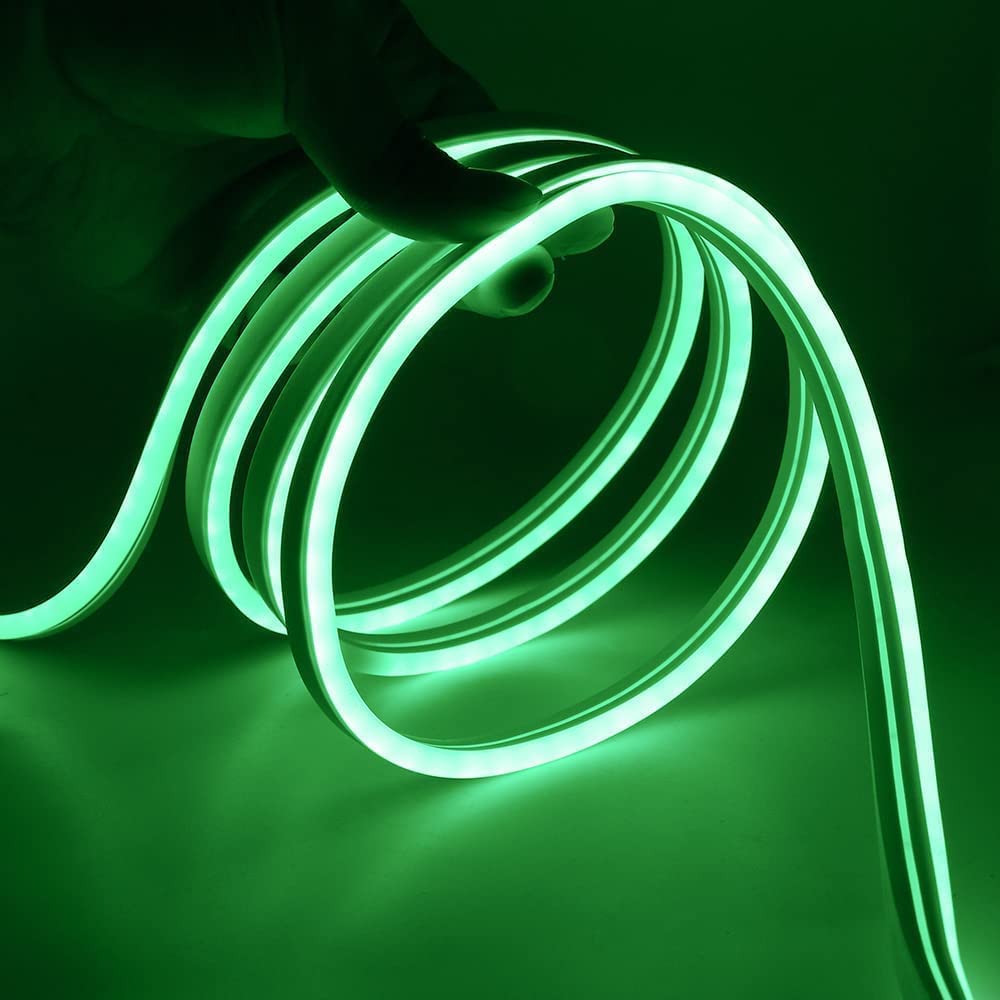 LED NEON flex traka 10m 220v Zelena
