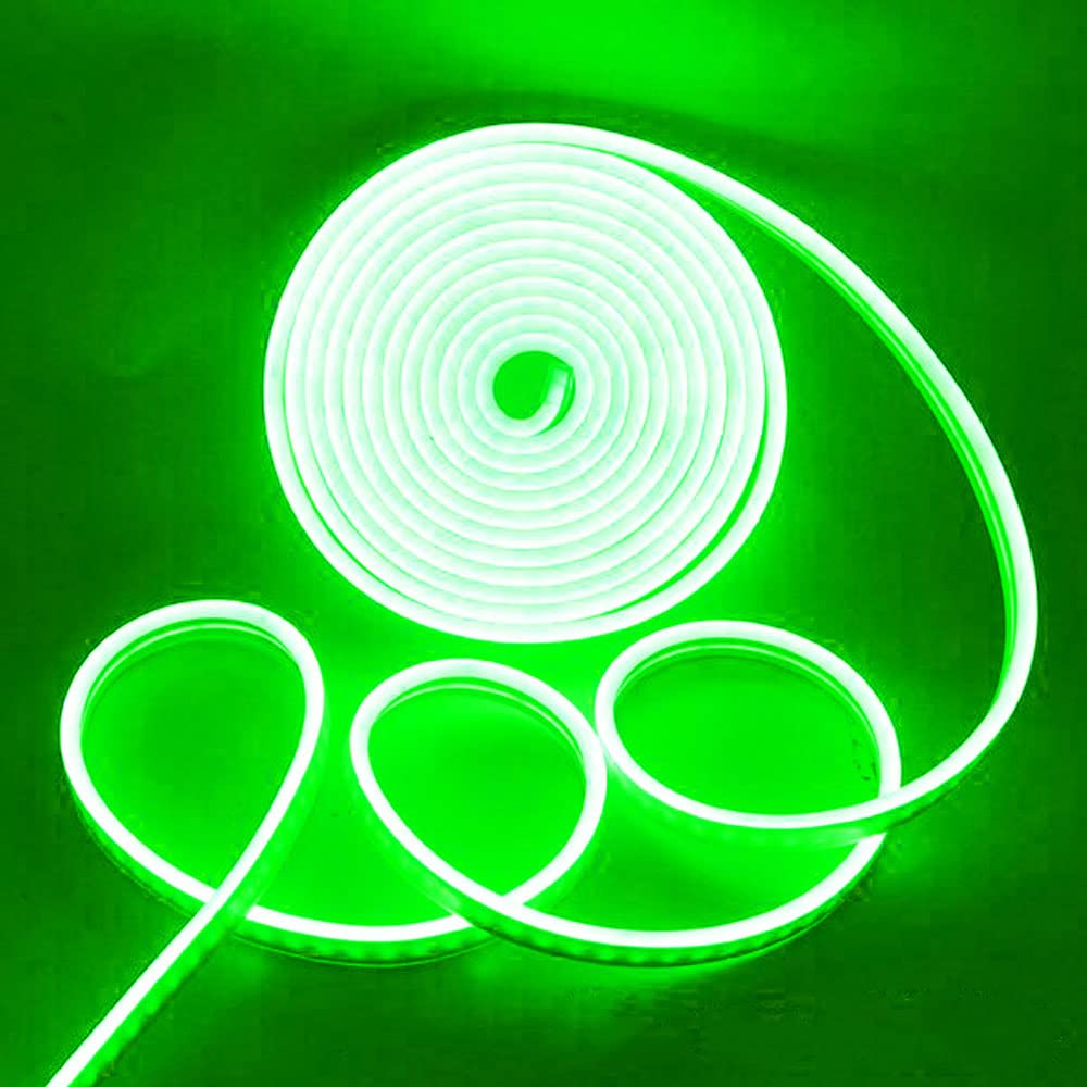 LED NEON flex traka 10m 220v Zelena