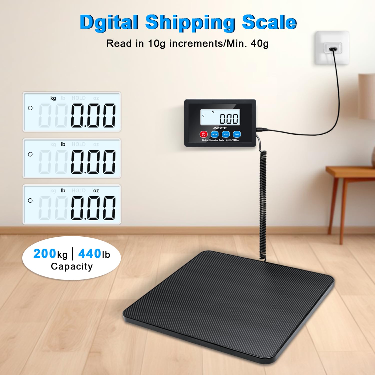 Digitalna postanska vaga do 200kg
