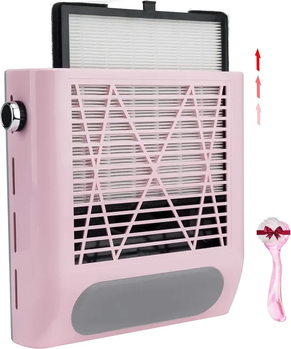 Aspirator za nokte sa filterom 80w Pink