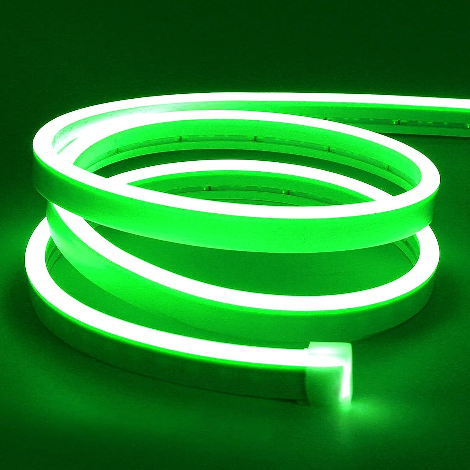 LED NEON flex traka 10m 220v Zelena