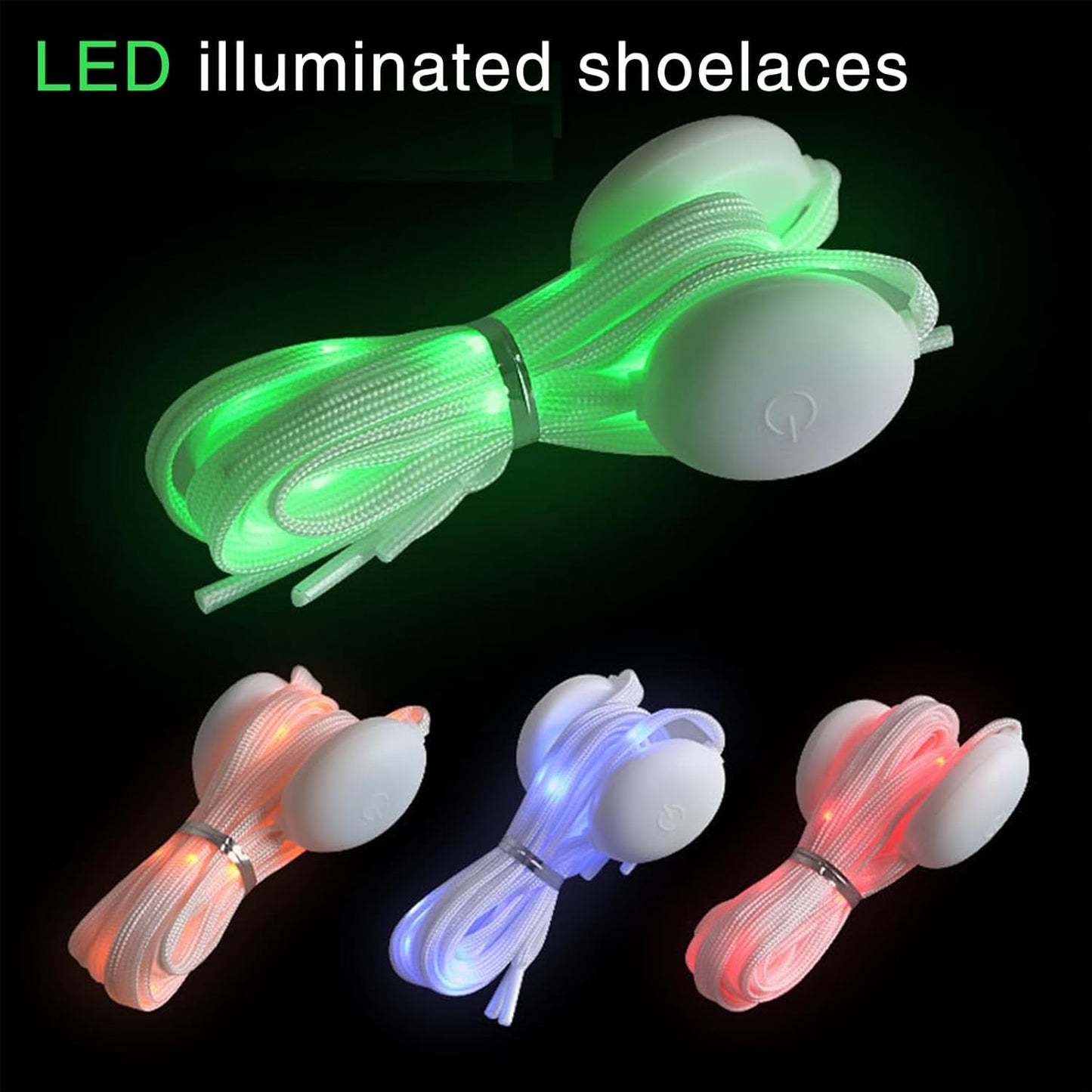 Led svetleće pertle 1+1 Gratis