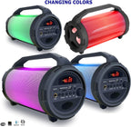 Bluetooth zvučnik BAZOOKA sa led svetlom