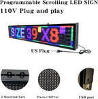 LED reklama RGB 100cm x 20cm