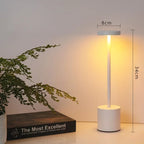 Bezicna Led stona lampa za kafice, restorane, baste BELA