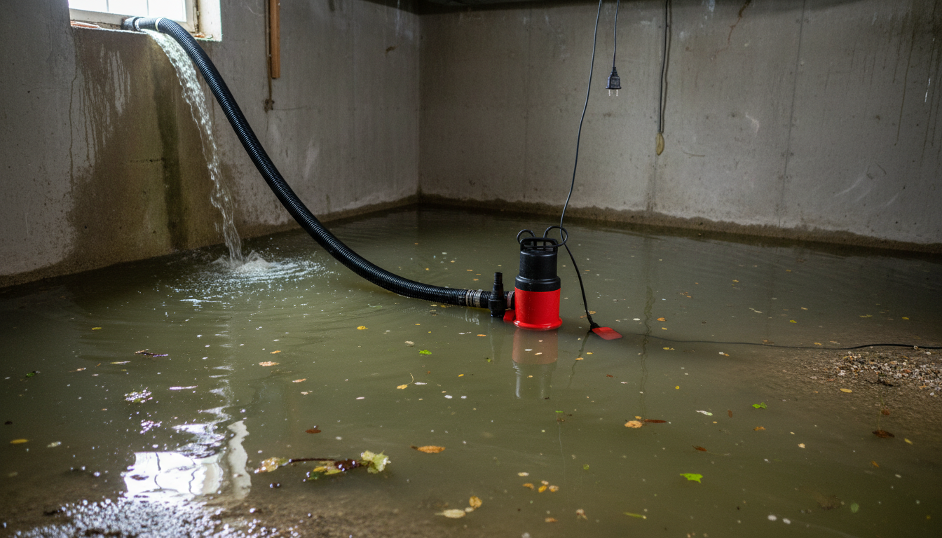 Muljna pumpa sa plovkom za vodu