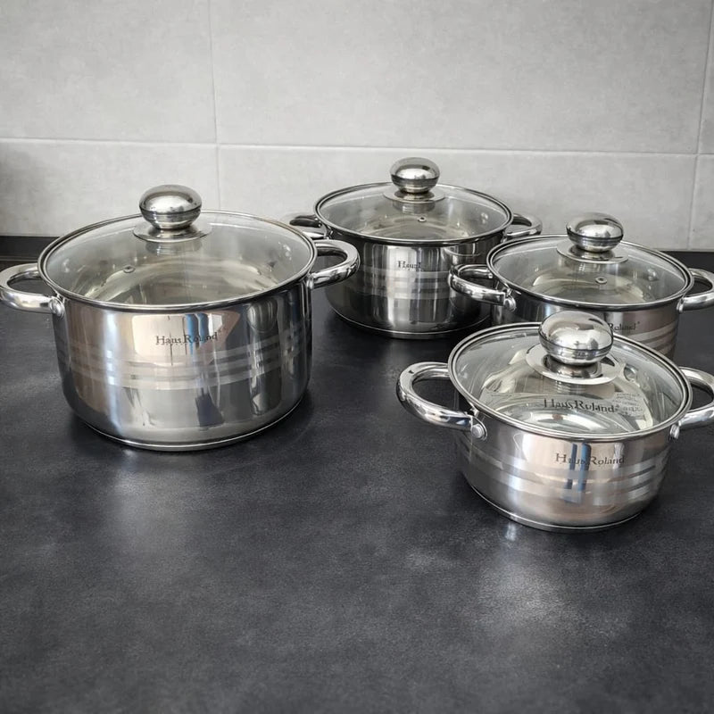 Komplet Lonaca 8 Delova – Izdržljiv i Praktičan Set za Svaku Kuhinju