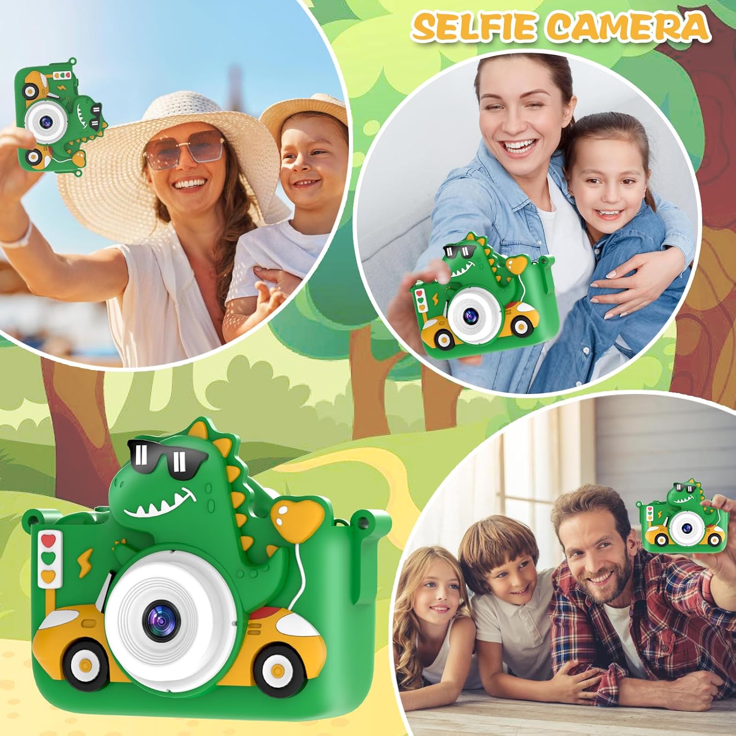 Fotoaparat za decu dinosaurus