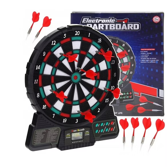 Električni Pikado za Decu i Odrasle – Digitalna Dart Tabla sa LED Displejom