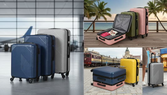 ABS Kofer Set 3/1 – Putni Koferi sa Duplim Točkićima i Modernim Dizajnom